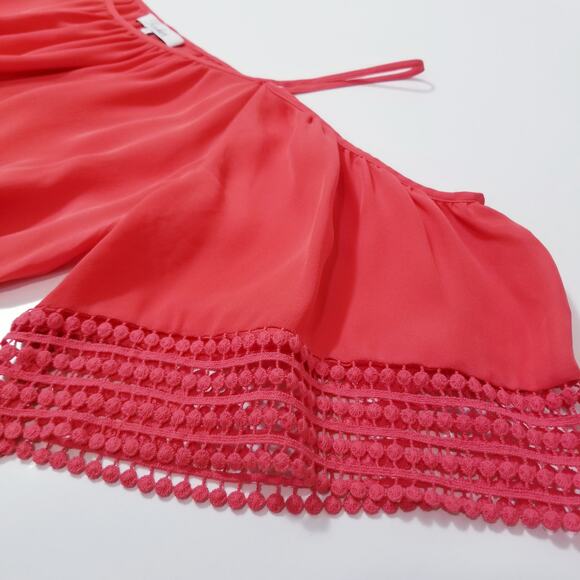 Parker Cold Shoulder Silk Blouse - Picture 8 of 9